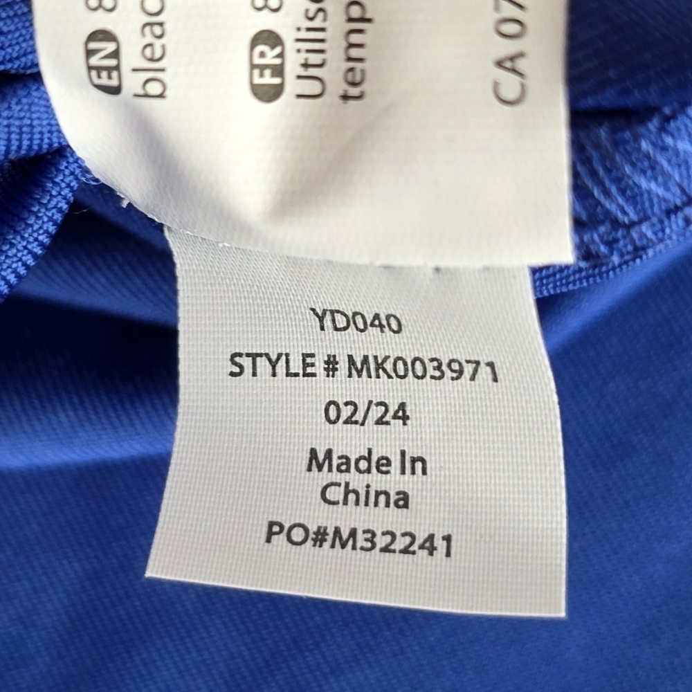 Markia Women's Blue Athletic Racerback Tank Top Size Medium - Picture 5 of 10